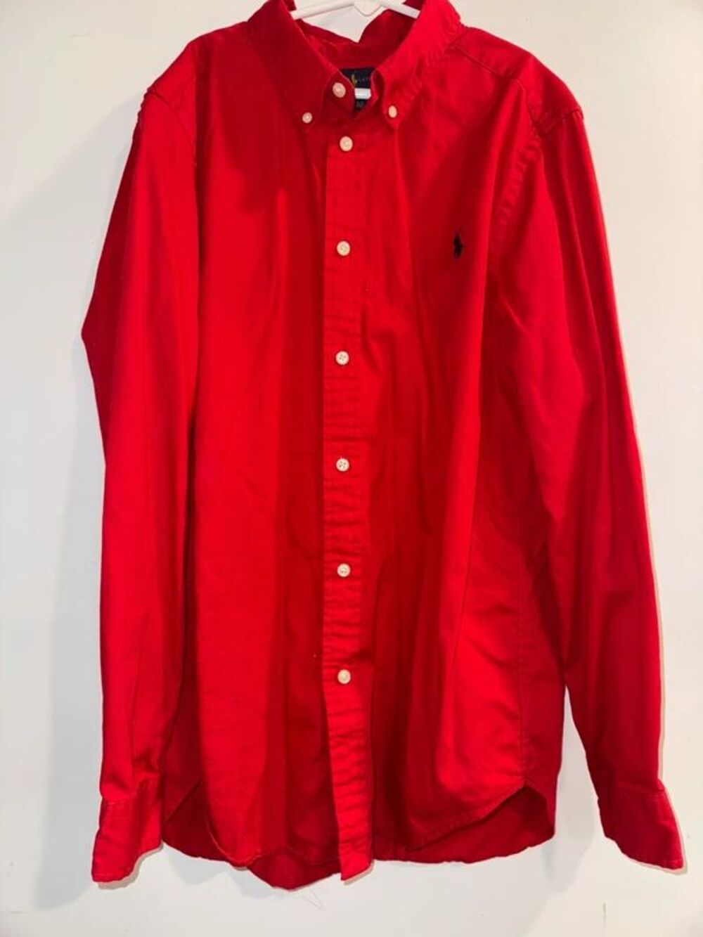 Boys Red Ralph Lauren Button Down-Size XL 18/20